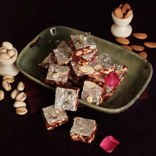 Kahjur Rips Khajur Pak (sugerless) - Gwalia Sweets Dubai